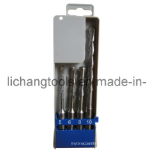 4PCS Drill Bit Set with Plastic Box